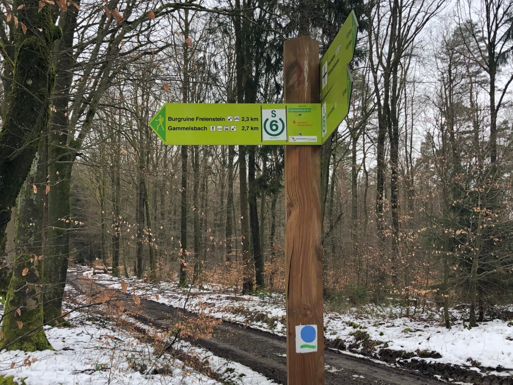 Wegweiser Odenwaldklub