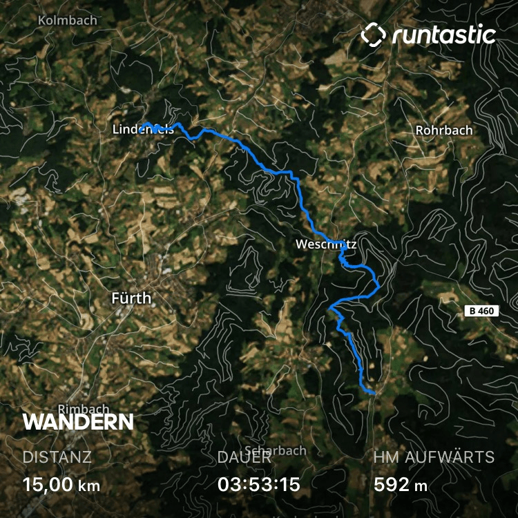 Nibelungensteig - Etappe 2